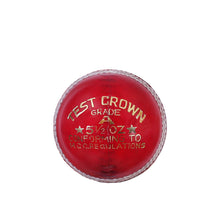 Load image into Gallery viewer, Cricket Ball Leather Senior Hand Stitched Match Quality Balls Weight 5.50oz - Zoni Sports
