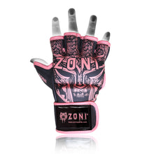 Load image into Gallery viewer, ZONI MMA Gloves Grappling Sparring, Pre-Curved Martial Arts Mitts, Ventilated Palm, Men Women Cage Fighting, Boxing, Combat Sports Training, Muay Thai, Punching Bag, Kickboxing