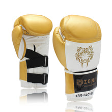 Load image into Gallery viewer, ZONI Pro Leather Boxing Gloves,MMA,Sparring Punch Bag,Muay Thai Training Gloves