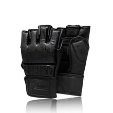 Load image into Gallery viewer, ZONI MMA Gloves Grappling Sparring, Pre-Curved Martial Arts Mitts, Ventilated Palm, Men Women Cage Fighting, Boxing, Combat Sports Training, Muay Thai, Punching Bag, Kickboxing