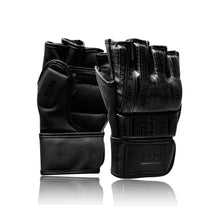 Load image into Gallery viewer, ZONI MMA Gloves Grappling Sparring, Pre-Curved Martial Arts Mitts, Ventilated Palm, Men Women Cage Fighting, Boxing, Combat Sports Training, Muay Thai, Punching Bag, Kickboxing