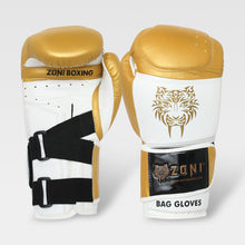 Load image into Gallery viewer, ZONI Pro Leather Boxing Gloves,MMA,Sparring Punch Bag,Muay Thai Training Gloves
