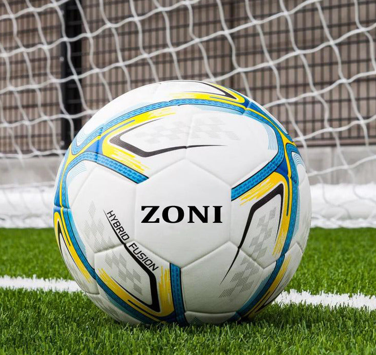 ZONI Top Hybrid Fusion Diamente thermo bonded Premium official match ball FIFA Quality - Zoni Sports
