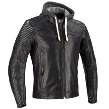 Load image into Gallery viewer, ZONI Black Vintage Leather Biker Jacket - Zoni Sports
