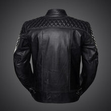 Load image into Gallery viewer, ZONI Motorcycle Leather Jacket Haute Couture - Zoni Sports
