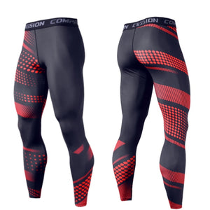 Mens Compression Pants Quick Dry Fit Sportswear Running Tights Men Legging Fitness Training Sexy Sport Gym Leggings