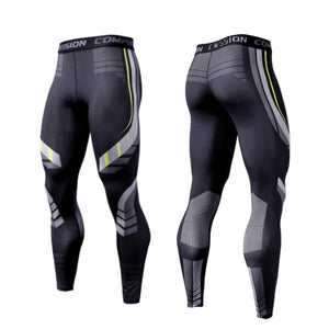 Mens Compression Pants Quick Dry Fit Sportswear Running Tights Men Legging Fitness Training Sexy Sport Gym Leggings