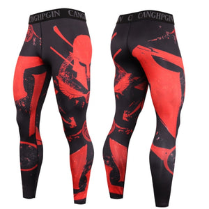 Mens Compression Pants Quick Dry Fit Sportswear Running Tights Men Legging Fitness Training Sexy Sport Gym Leggings