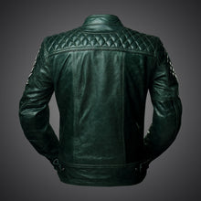 Load image into Gallery viewer, ZONI Motorcycle Leather Jacket Haute Couture - Zoni Sports
